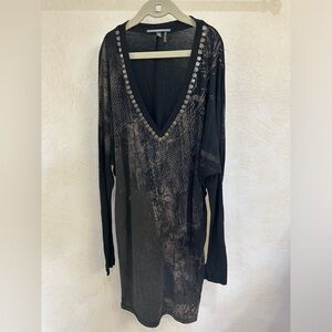 Vintage Y2K tunic top/dress-XS